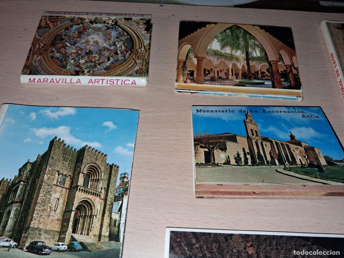 Postales: Lote de m&aacute;s de 1 kilo de postales tipo acorde&oacute;n. - Foto 14
