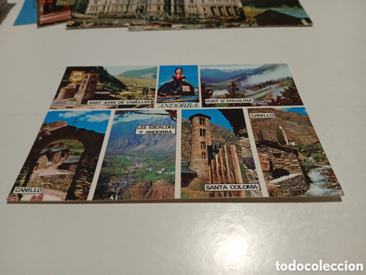 Postales: Postal Valls de Andorra - Foto 1