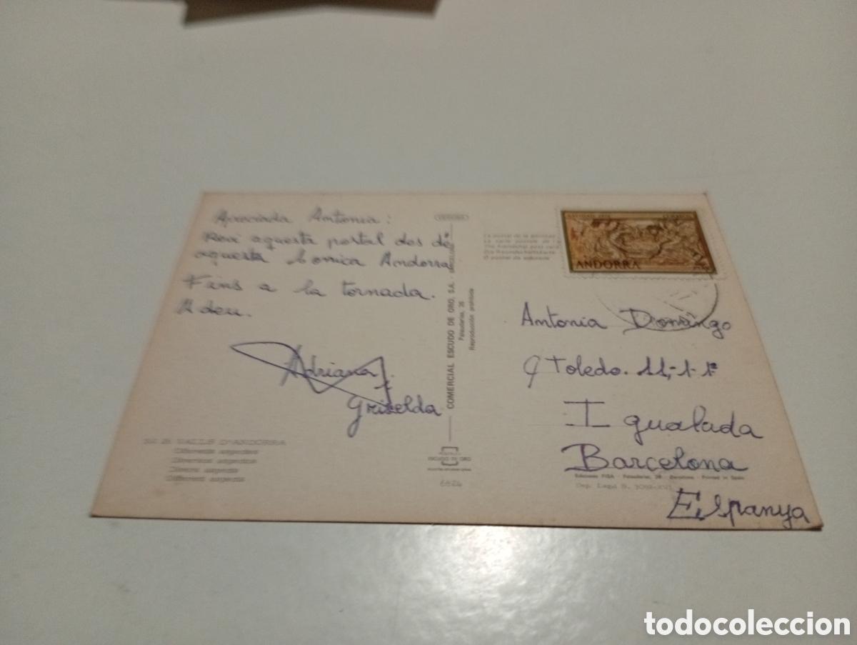 Postales: Postal Andorra......... - Foto 2