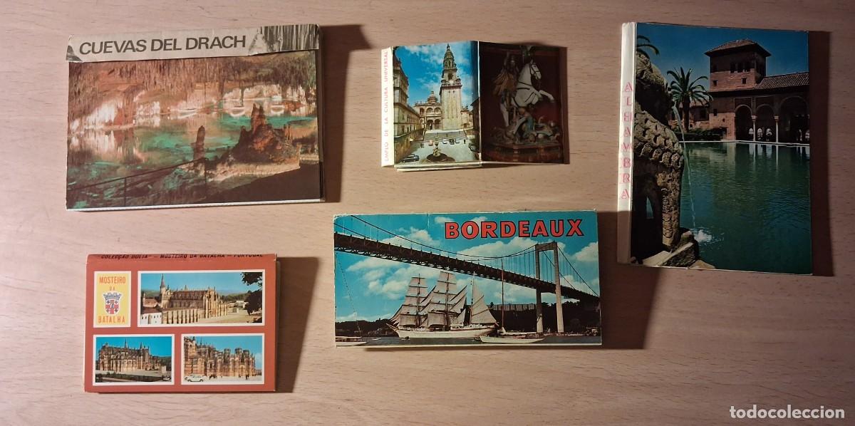 Postales: Lote de m&aacute;s de 1 kilo de postales tipo acorde&oacute;n. - Foto 17