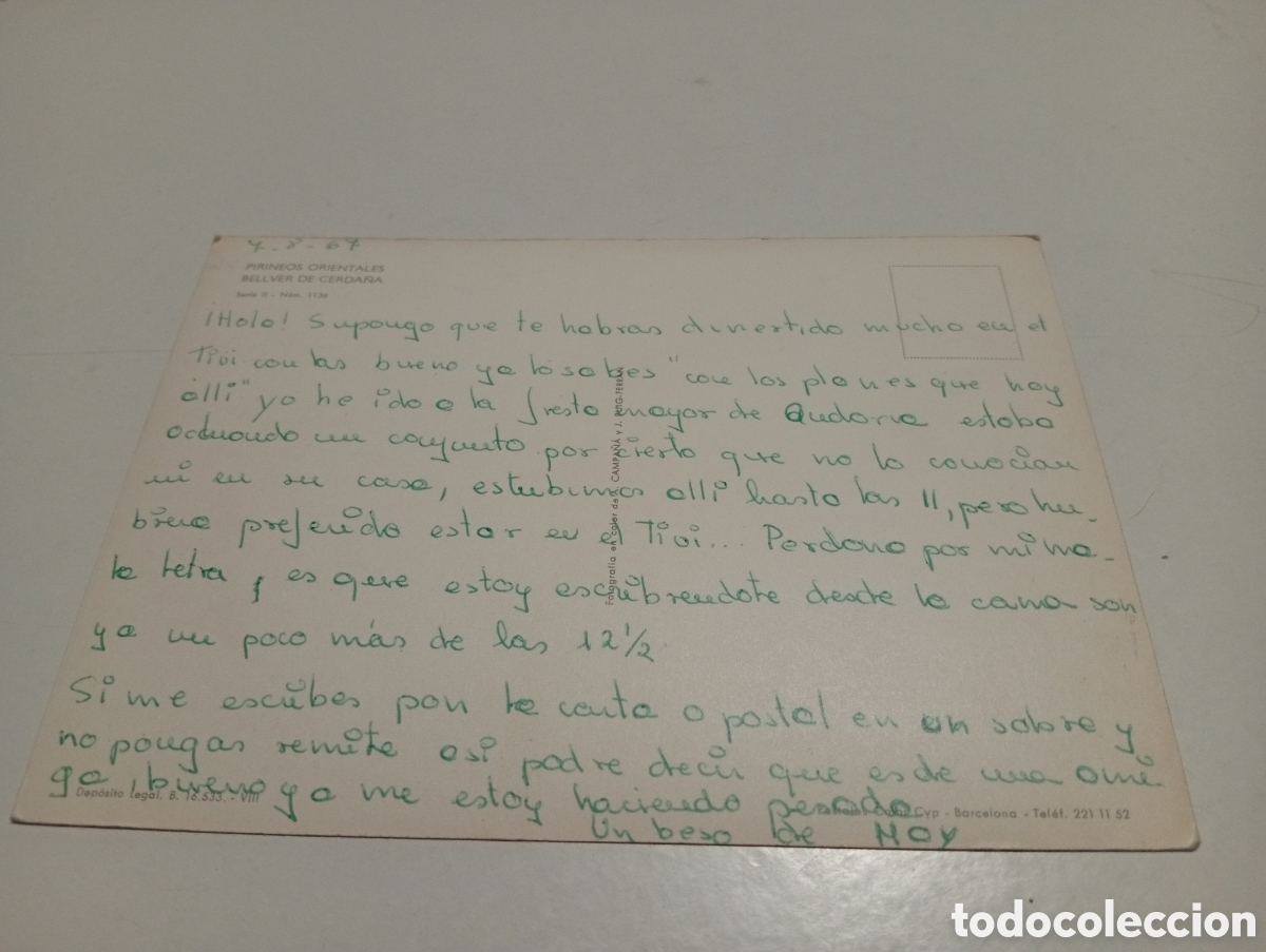 Postales: Postal Bellver de Cerda&ntilde;a - Foto 2