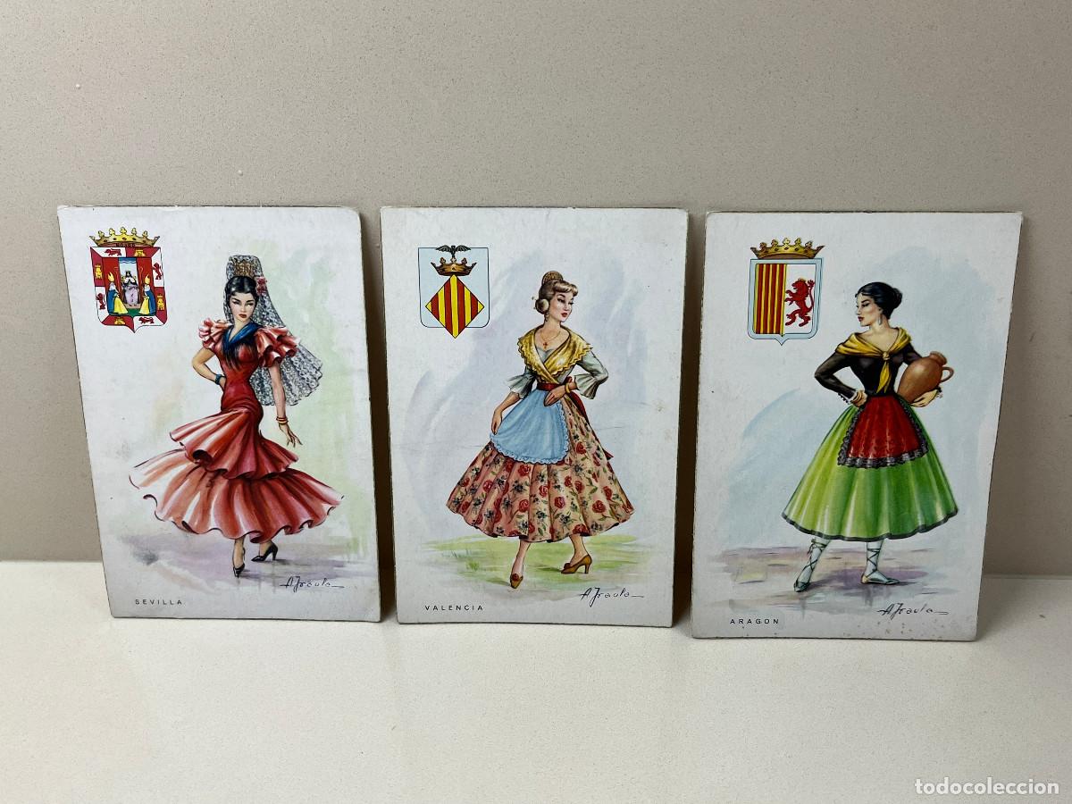 Postales: LOTE DE ANTIGUAS POSTALES. - Foto 4