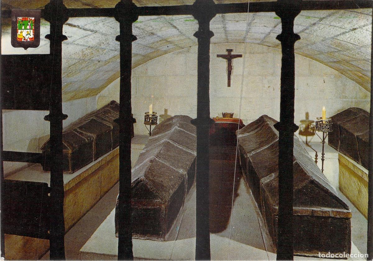 Postales: Postal Granada Capilla Real Cripta de los Reyes Cat&oacute;licos Interior Tumbas - Foto 1