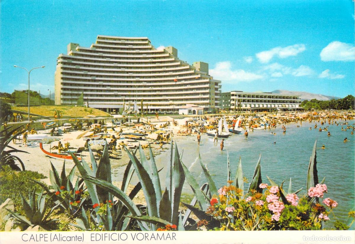 Postales: Postal Edificio Voramar Calpe, Alicante | Playa, Sol y Arquitectura Moderna - Foto 1