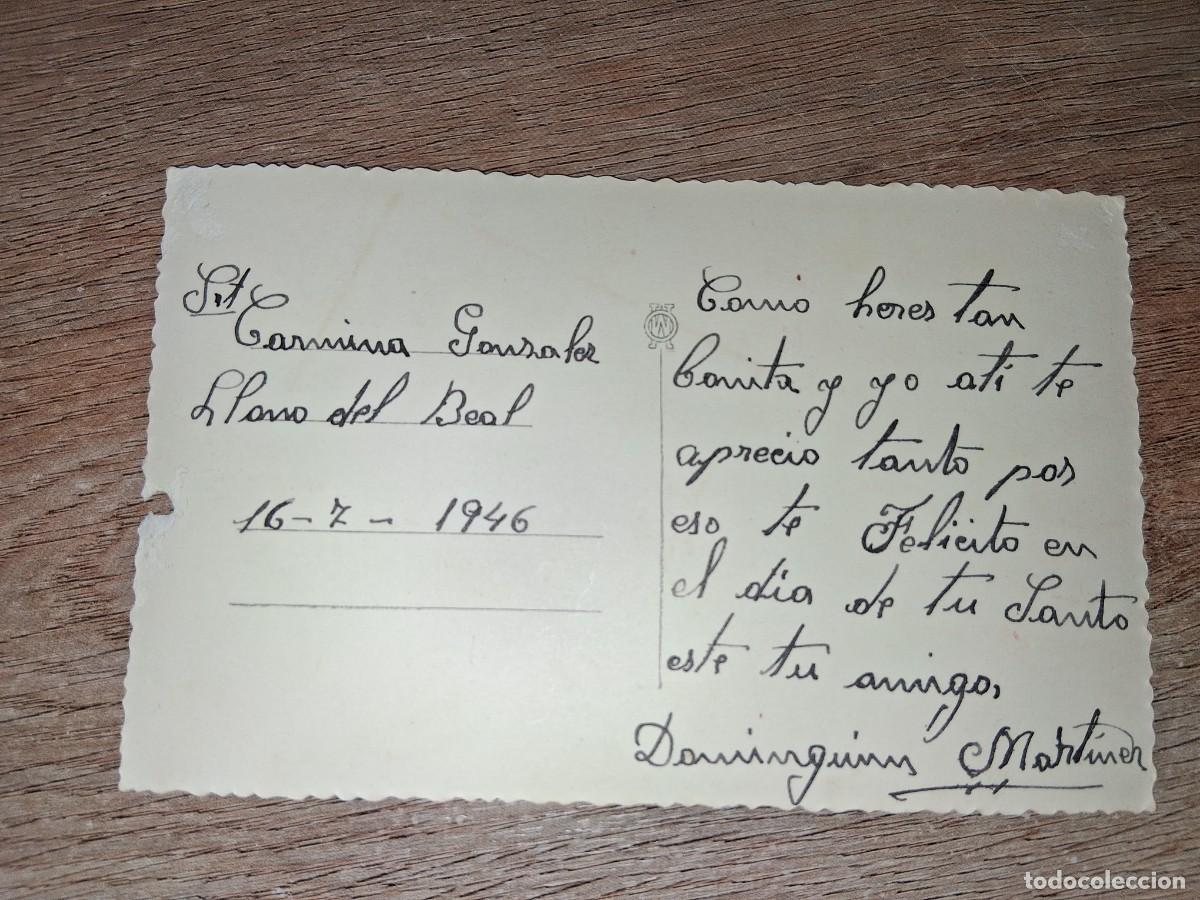 Postales: POSTAL USADA, FECHADA EN 1946. - Foto 2