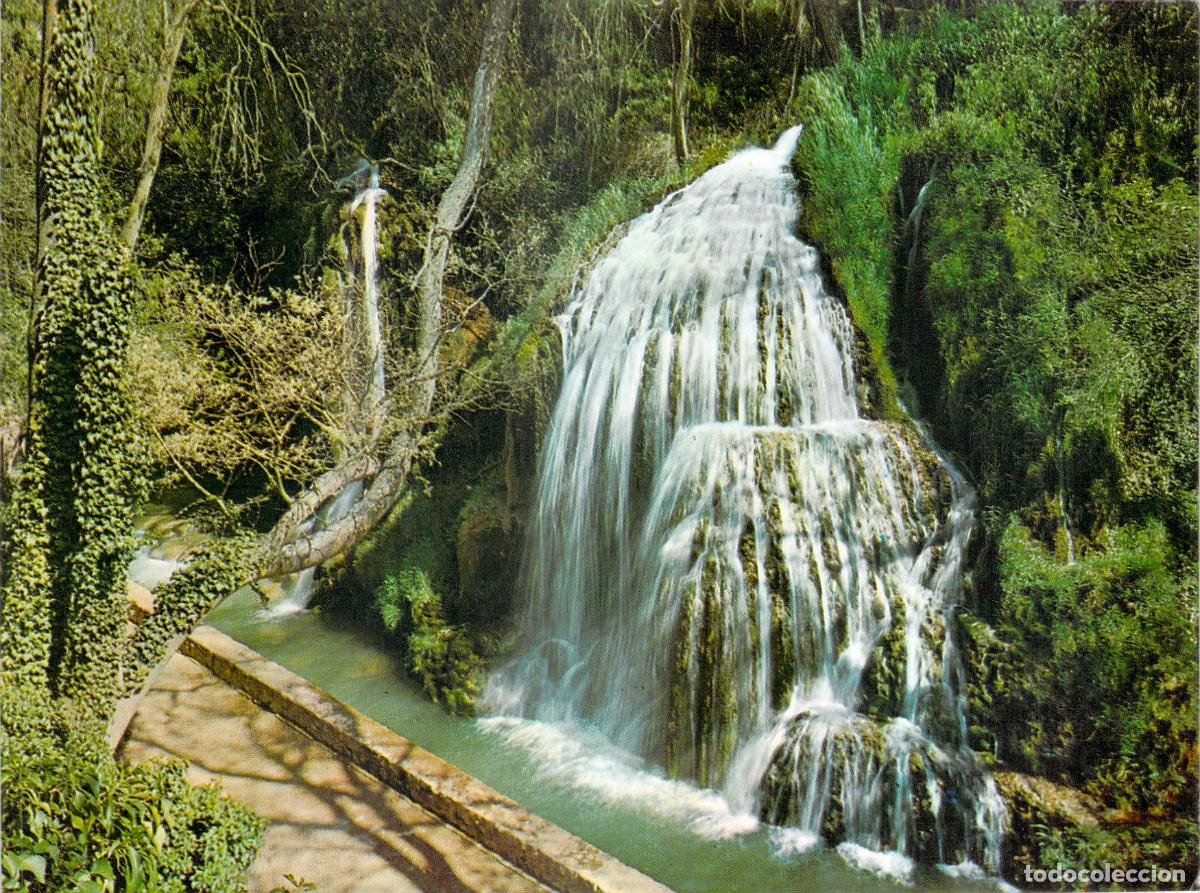 Postales: Postal Monasterio de Piedra Zaragoza - Cascada de &rdquo;El Iris&rdquo; - Foto 1