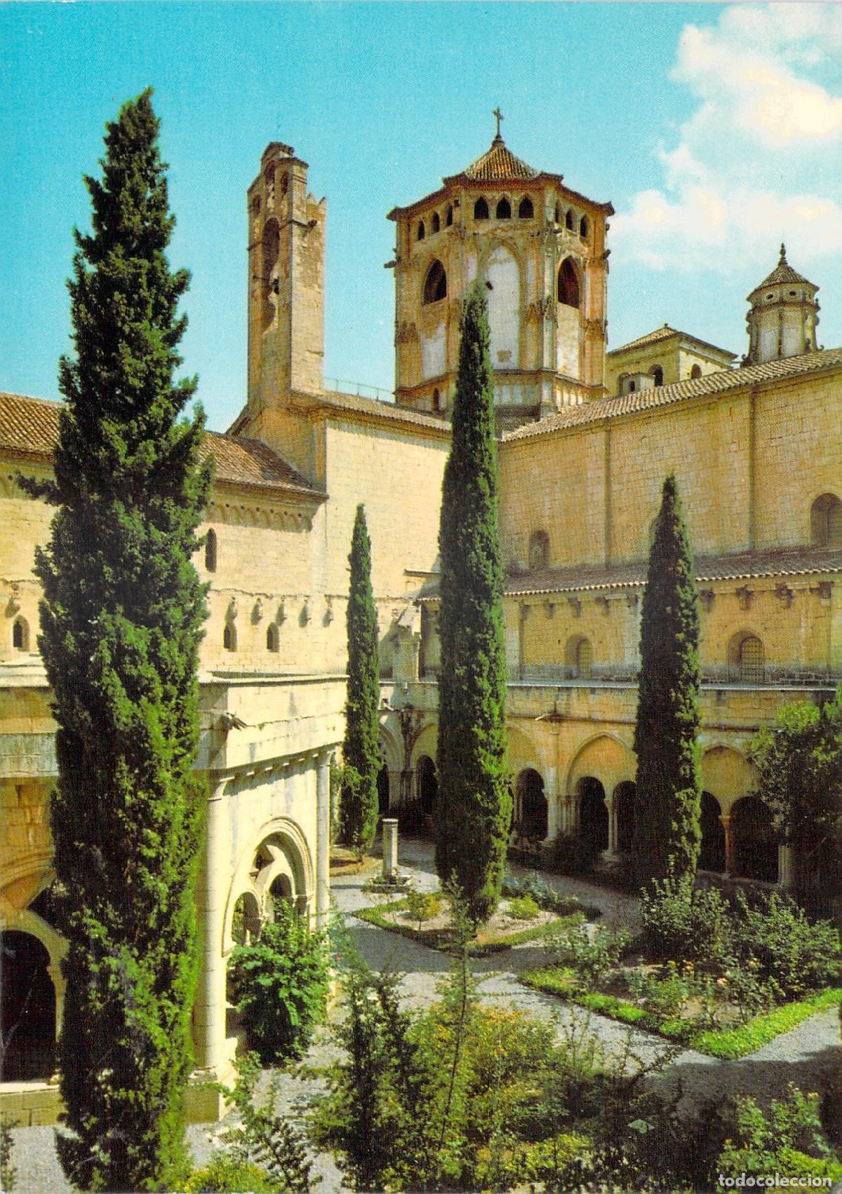 Postales: Postal Monasterio de Poblet, Claustro y Cimborio, Ediciones del Monasterio - Foto 1