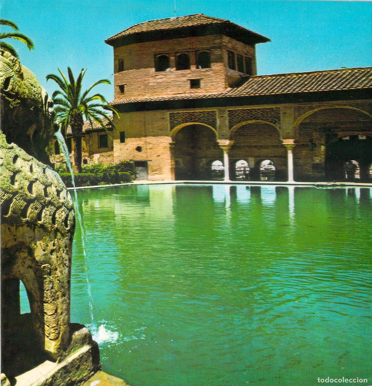 Postales: Postal de Granada, Jardines del Partal en la Alhambra - Foto 1