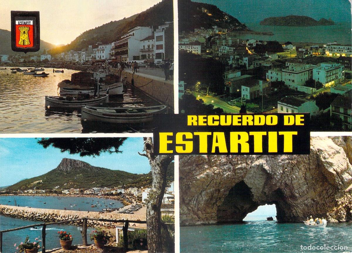 Postales: Postal de Recuerdo de LEstartit Costa Brava Multi-vista - Foto 1
