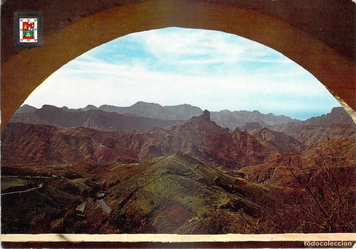 Postales: Postal de Tejeda y Monte Bentaiga en Gran Canaria - Foto 1