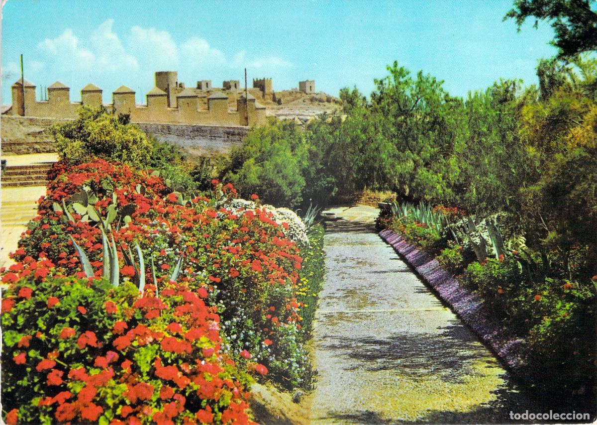 Postales: Postal de los Jardines de la Alcazaba en Almer&iacute;a - Foto 1