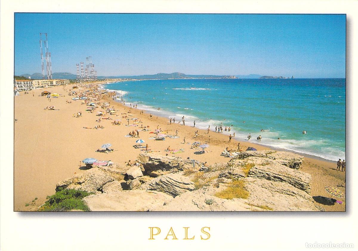 Postales: Postal de la Playa de Pals, Costa Brava, Catalu&ntilde;a - Foto 1