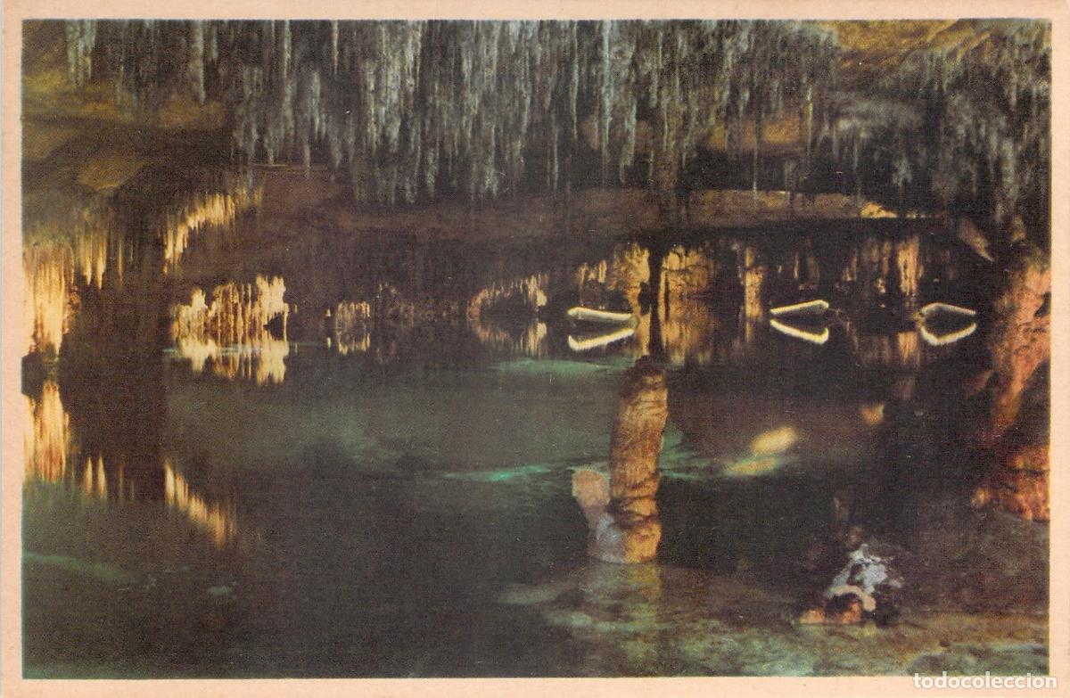 Postales: Postal Cuevas del Drach y Lago Martel en Mallorca - Foto 1