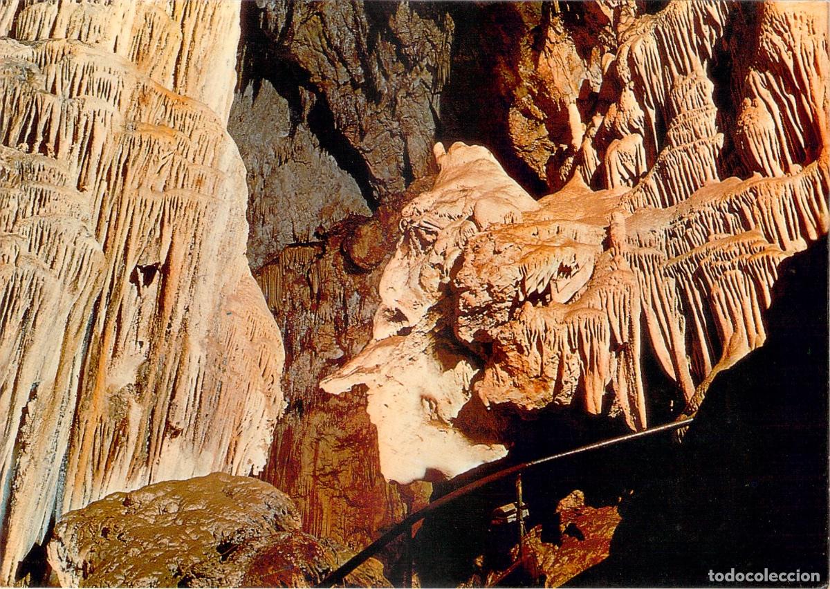 Postales: Postal de la Cueva de Nerja, Formaci&oacute;n Cirano, M&aacute;laga - Foto 1