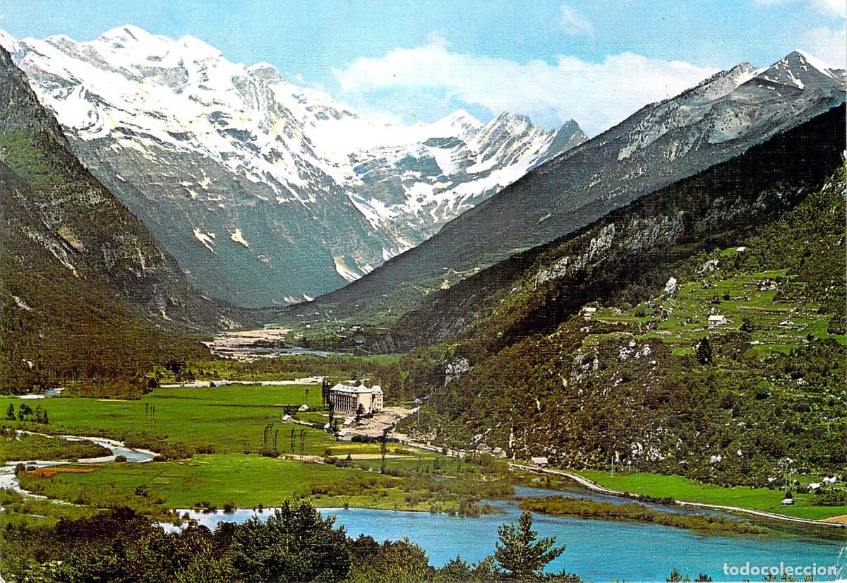 Postales: Postal de Bielsa, Valle de Pineta y Macizo del Monte Perdido - Foto 1