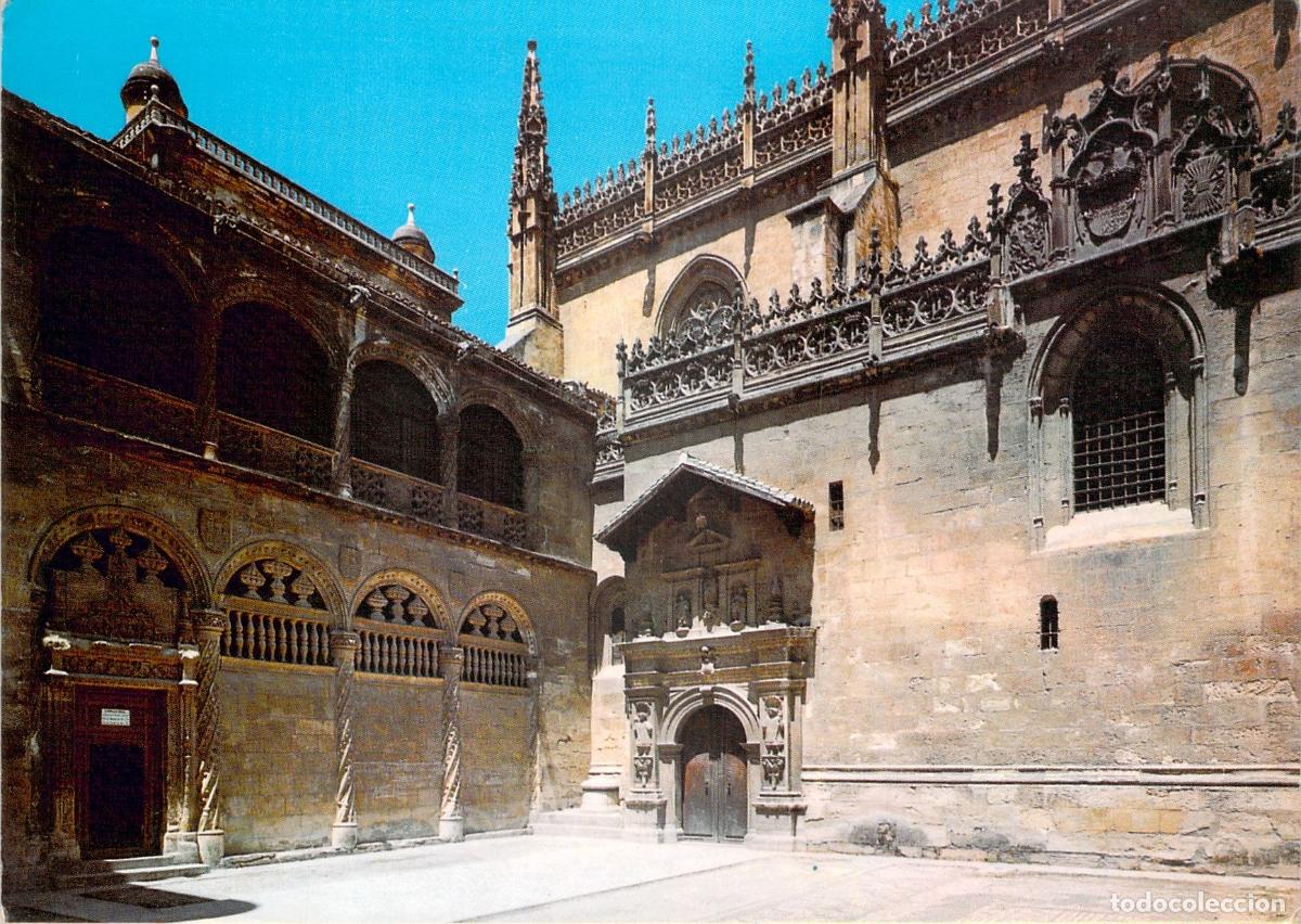 Postales: Postal de Granada: Plaza de la Capilla y Lonja de Mercaderes - Foto 1