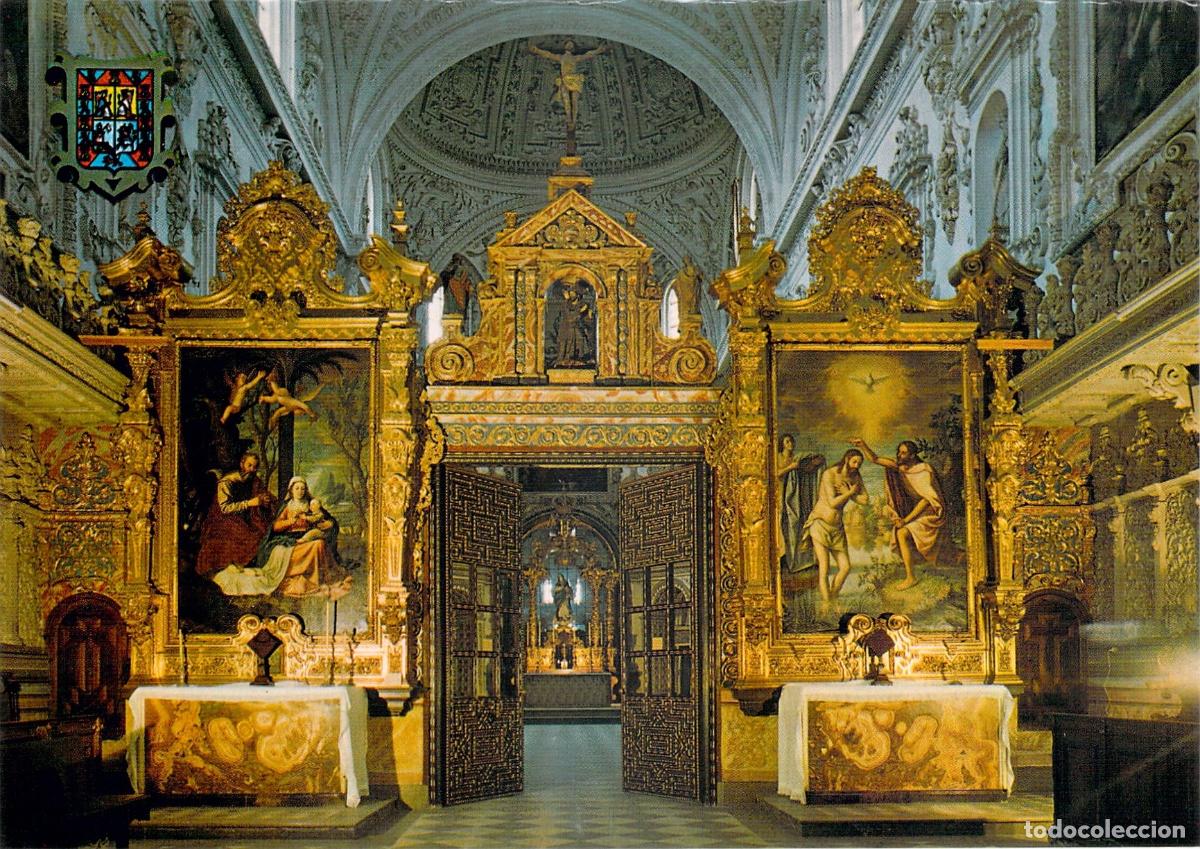 Postales: Postal Monasterio de la Cartuja Granada Coro de Legos - Foto 1