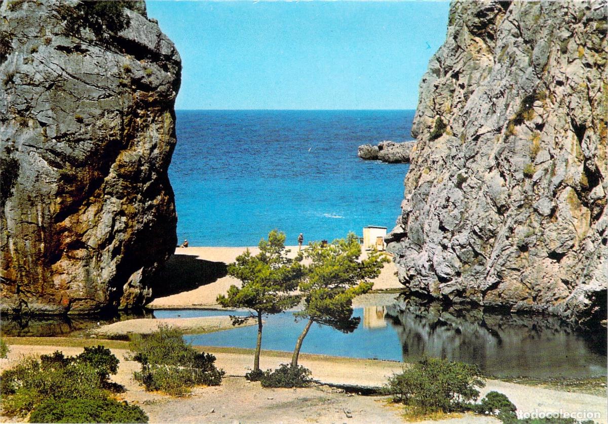 Postales: Postal de La Calobra y Torrente de Pareis en Mallorca - Foto 1