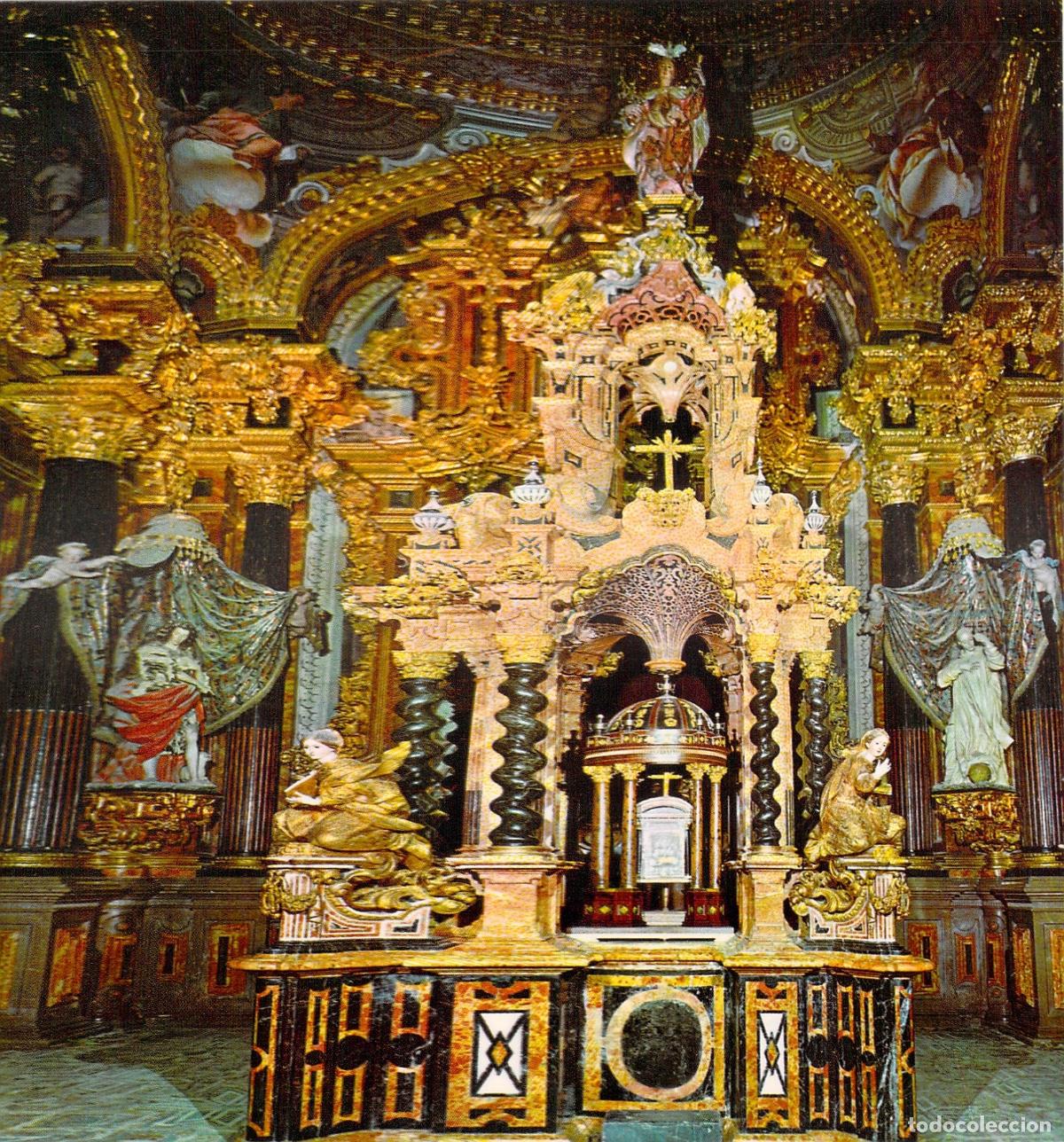Postales: Postal de Granada, Templete del Sancta Santorum, La Cartuja - Foto 1