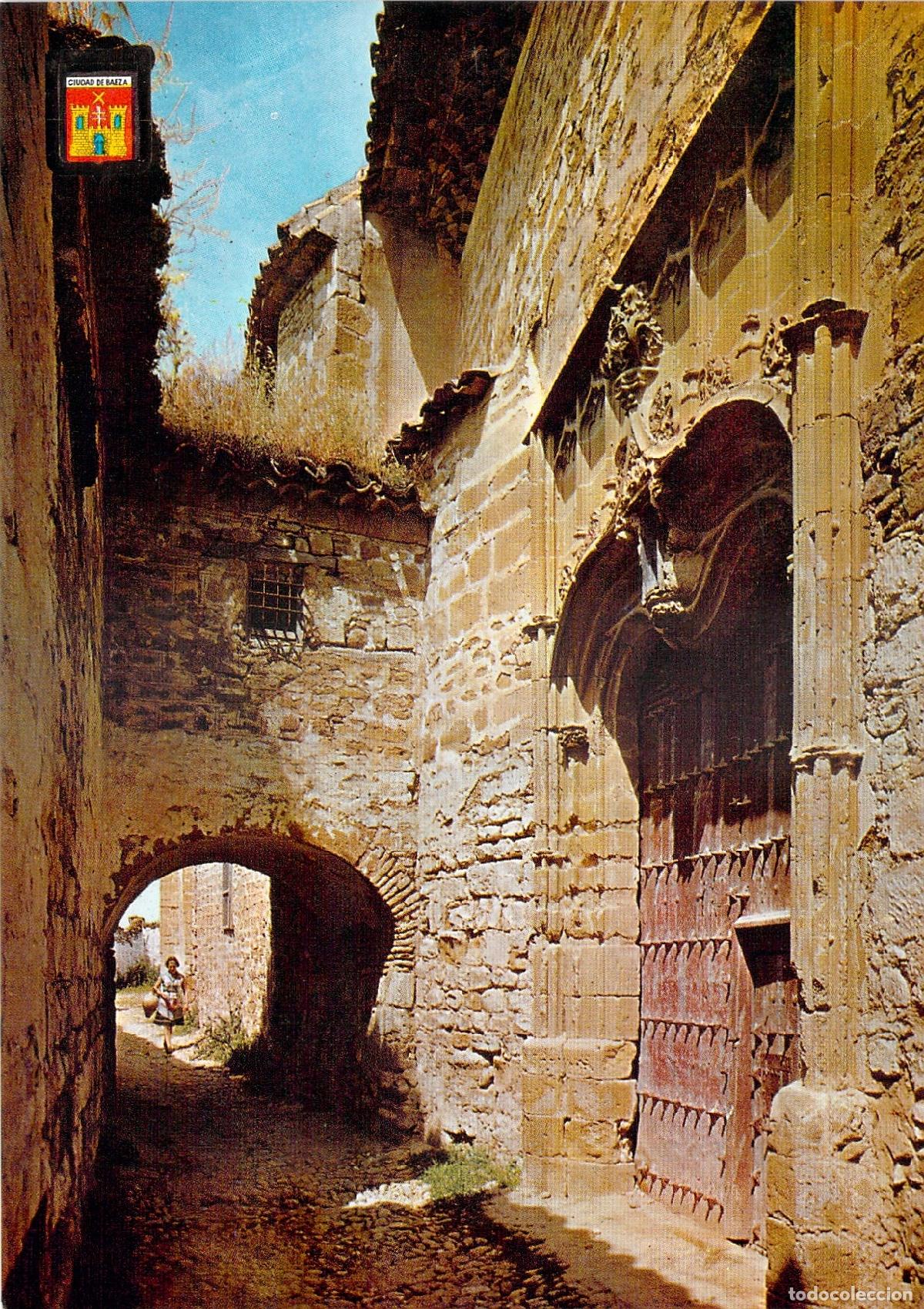 Postales: Postal de la Catedral de Baeza y Puerta del Perd&oacute;n, Ja&eacute;n - Foto 1