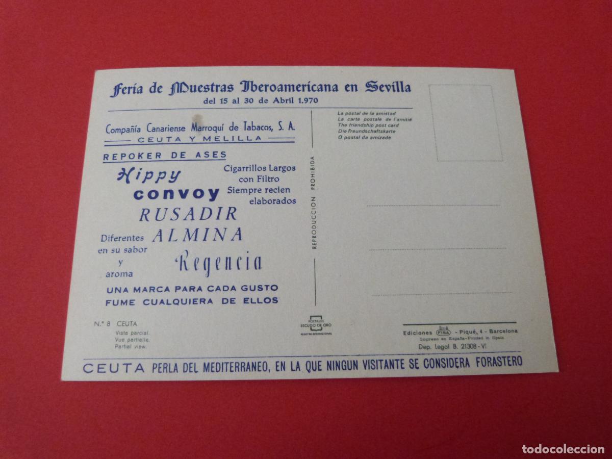 Postales: POSTAL CIRCULADA CEUTA LOTE 6 MIRAR FOTOS - Foto 2