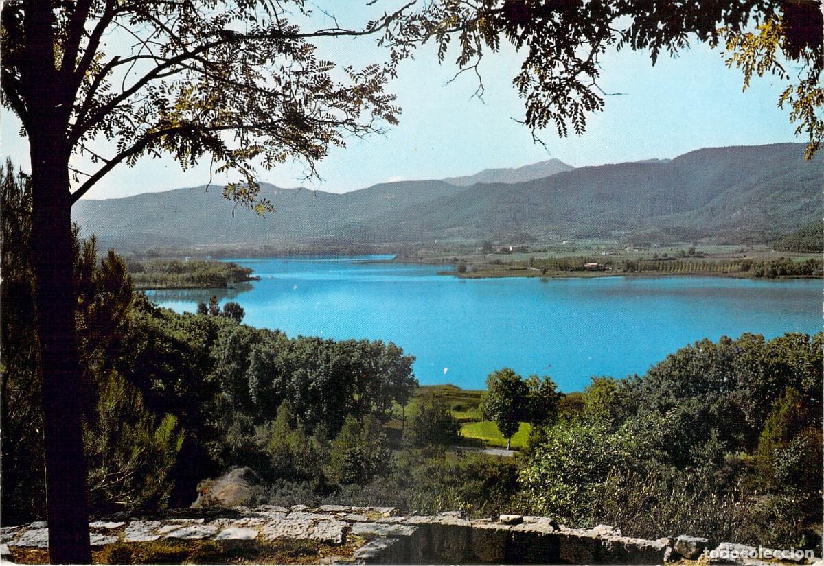 Postales: Postal de la Vista General del Lago de Ba&ntilde;olas - Foto 1