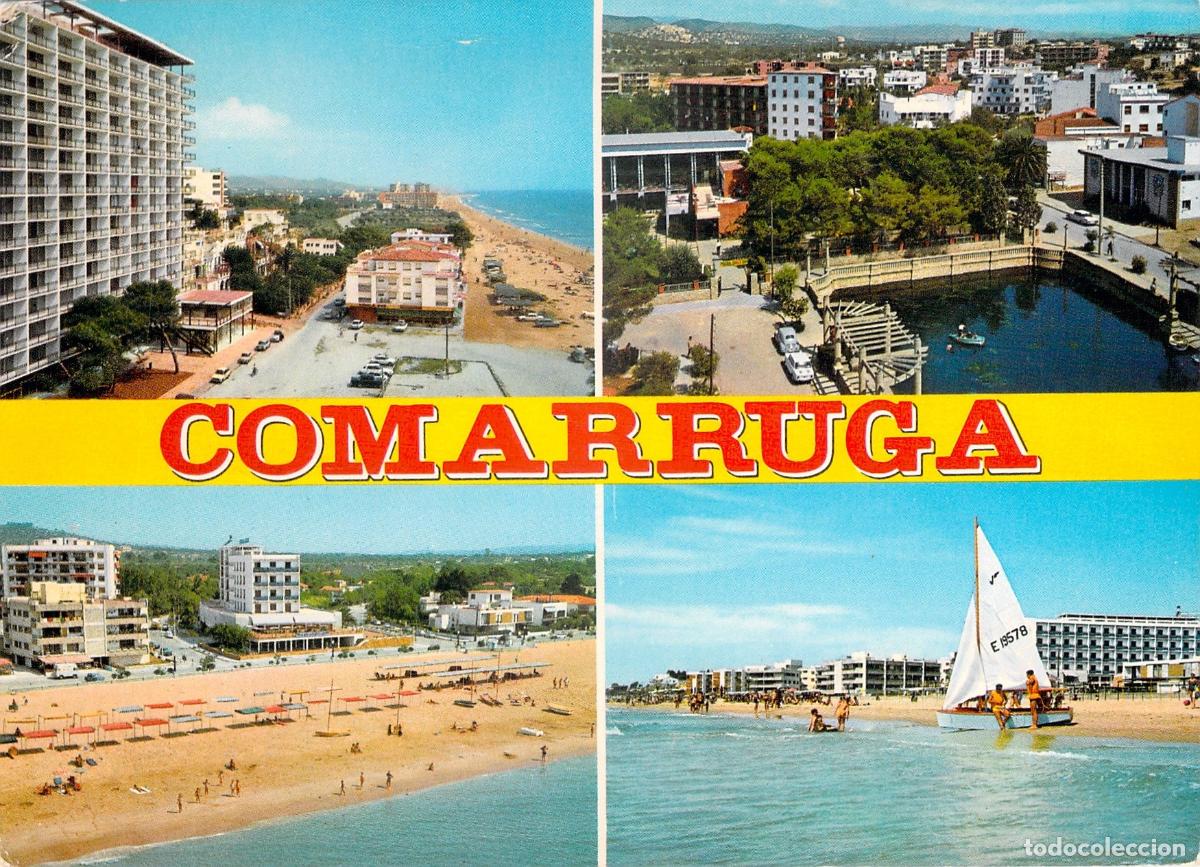 Postales: Postal Multivista de Comarruga, Costa Dorada, Tarragona - Foto 1