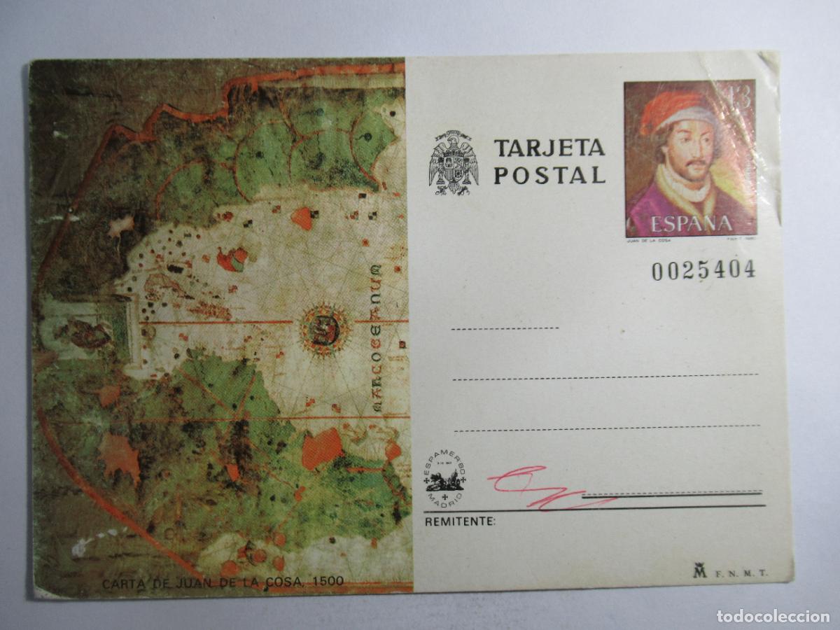 Postales: Carta de Juan de la Cosa 1500 - Foto 1