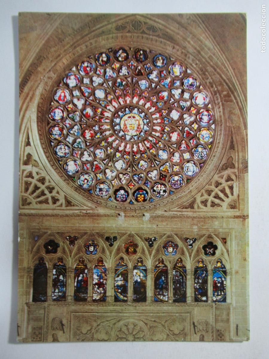 Postales: Cristalera iglesia sin identificar - S/C - Foto 1