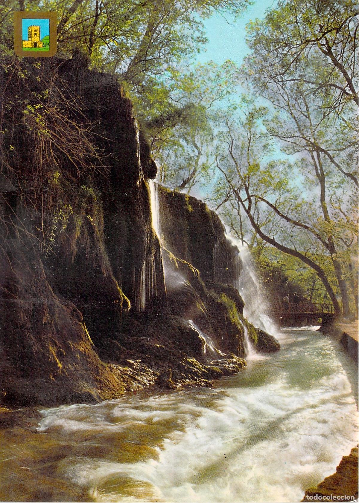 Postales: Postal Cascada Iris en el Monasterio de Piedra, Zaragoza - Foto 1