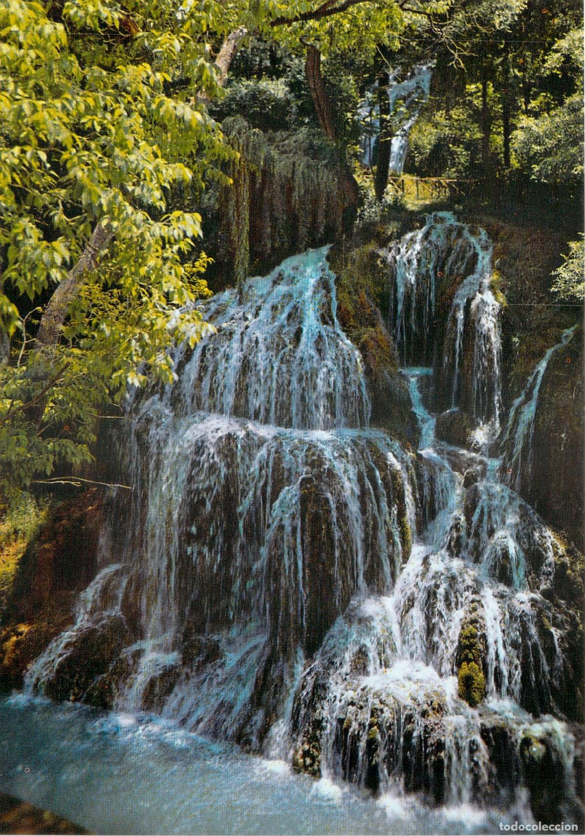 Postales: Postal de la Cascada de El Iris, Monasterio de Piedra, Zaragoza - Foto 1