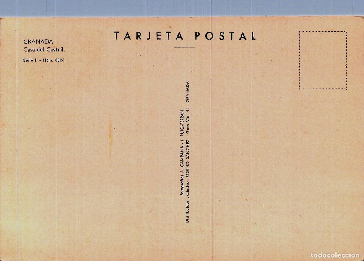 Postales: Postal de la Casa del Castril en Granada, Andaluc&iacute;a - Foto 2
