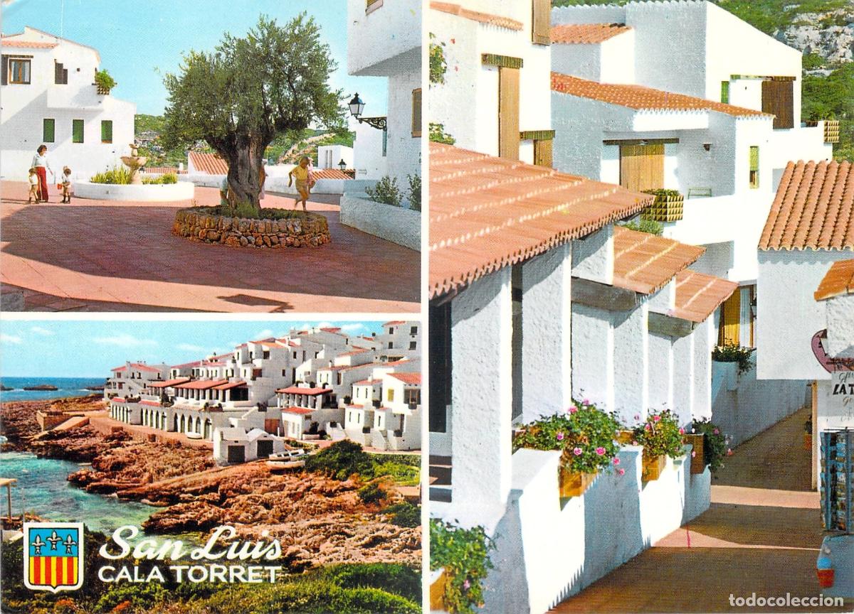 Postales: Postal de Cala Torret en Sant Llu&iacute;s, Menorca - Foto 1