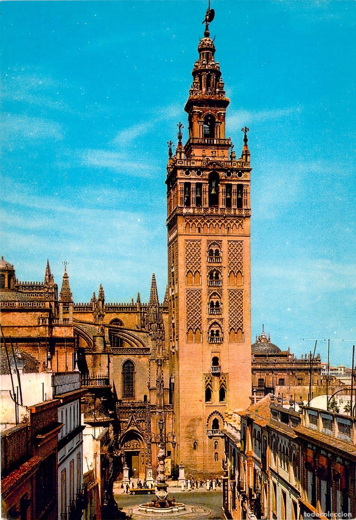 Postales: Postal de Sevilla, La Giralda y Catedral - Foto 1