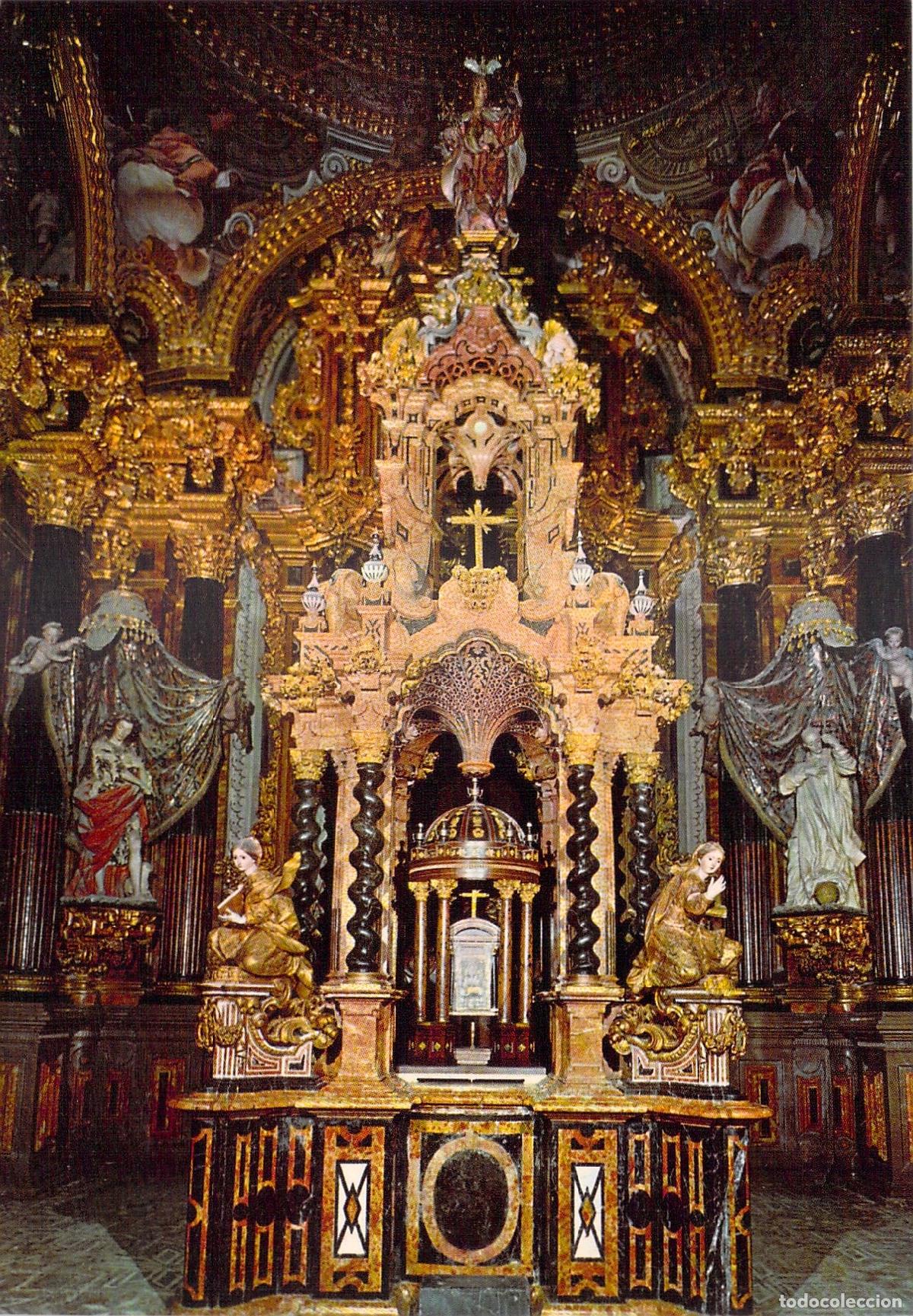Postales: Postal de Granada, Templete del Sancta Santorum, Monasterio de la Cartuja - Foto 1
