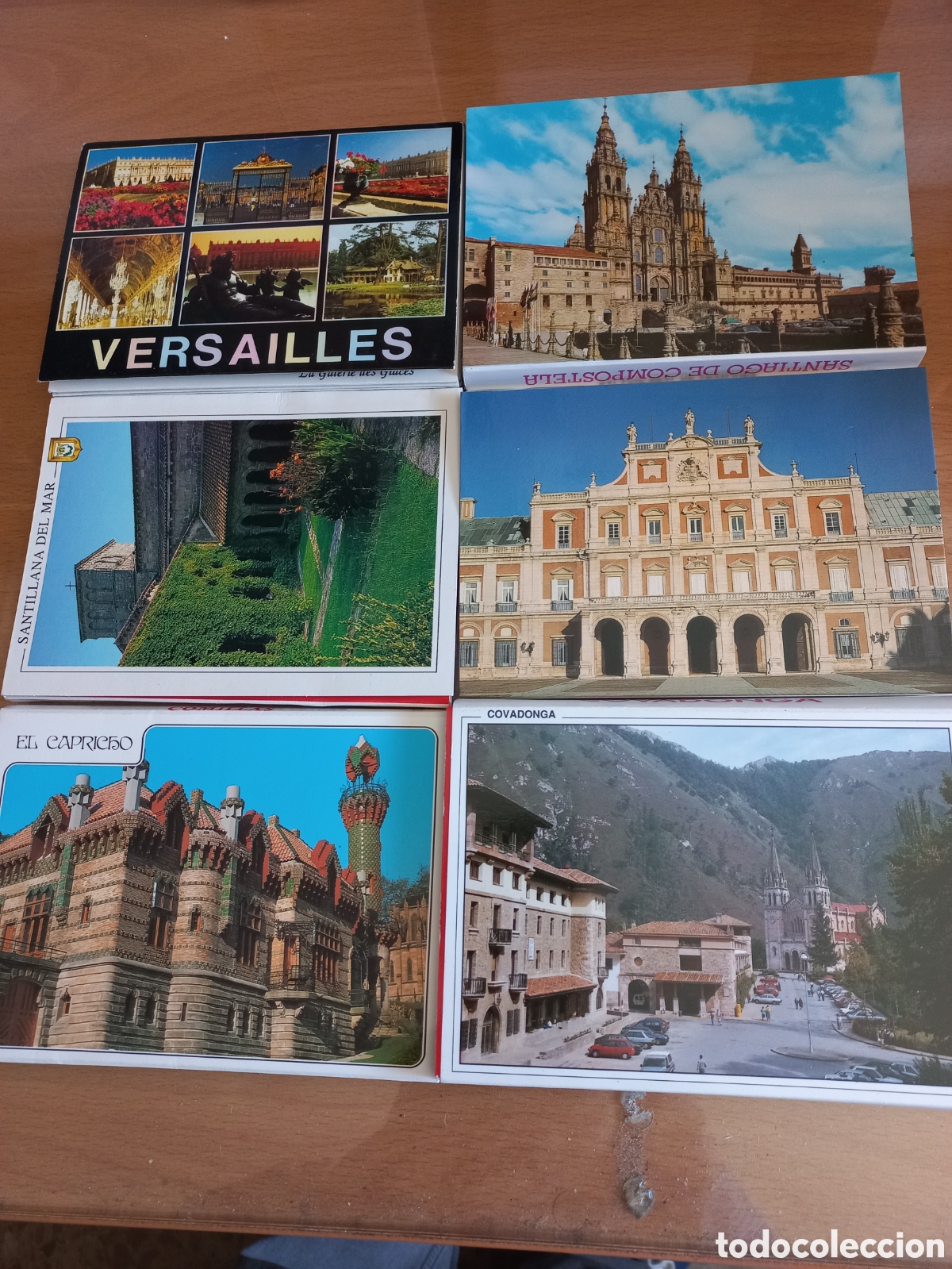 Postales: LOTE DE POSTALES EN TIRAS COMPLETAS VARIAS. - Foto 2