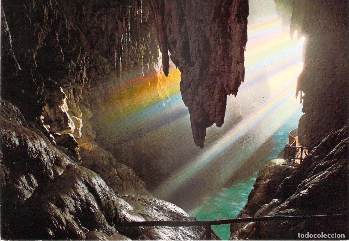 Postales: Postal Monasterio de Piedra Zaragoza Gruta de la Cola del Caballo