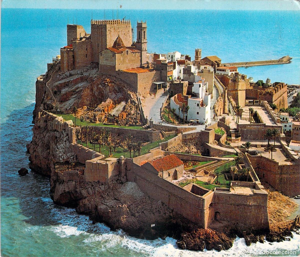 Postales: Postal del Castillo de Pe&ntilde;&iacute;scola, Costa del Azahar - Foto 1