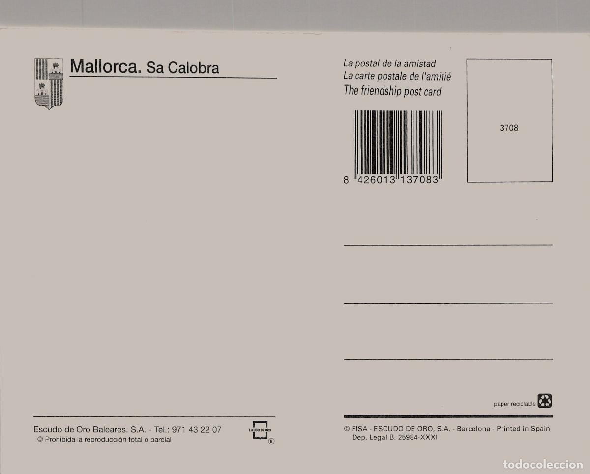 Postales: Postal de Sa Calobra en Mallorca, Islas Baleares - Foto 2
