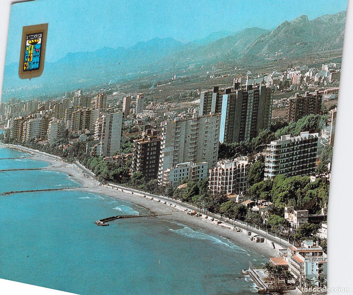 Postales: Postal de Benicasim Vista General de la Costa y Edificios - Foto 1