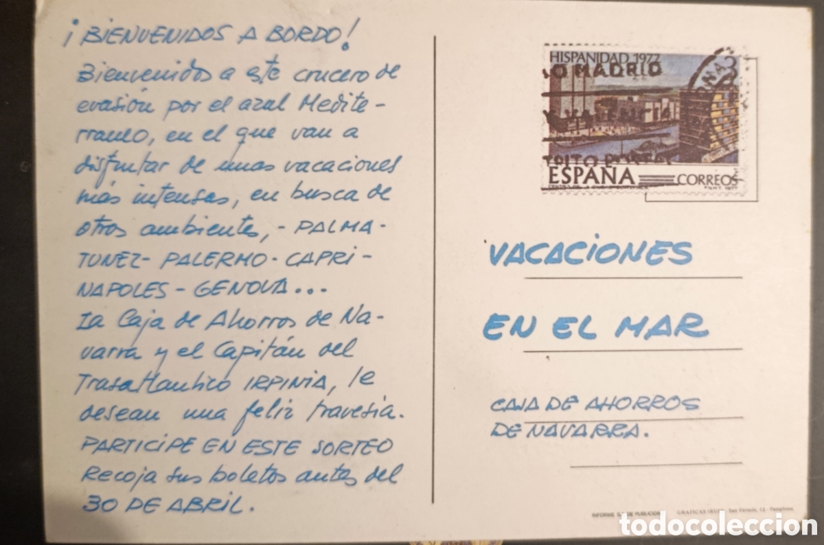 Postales: Postal publicidad a&ntilde;os 70 - Foto 2