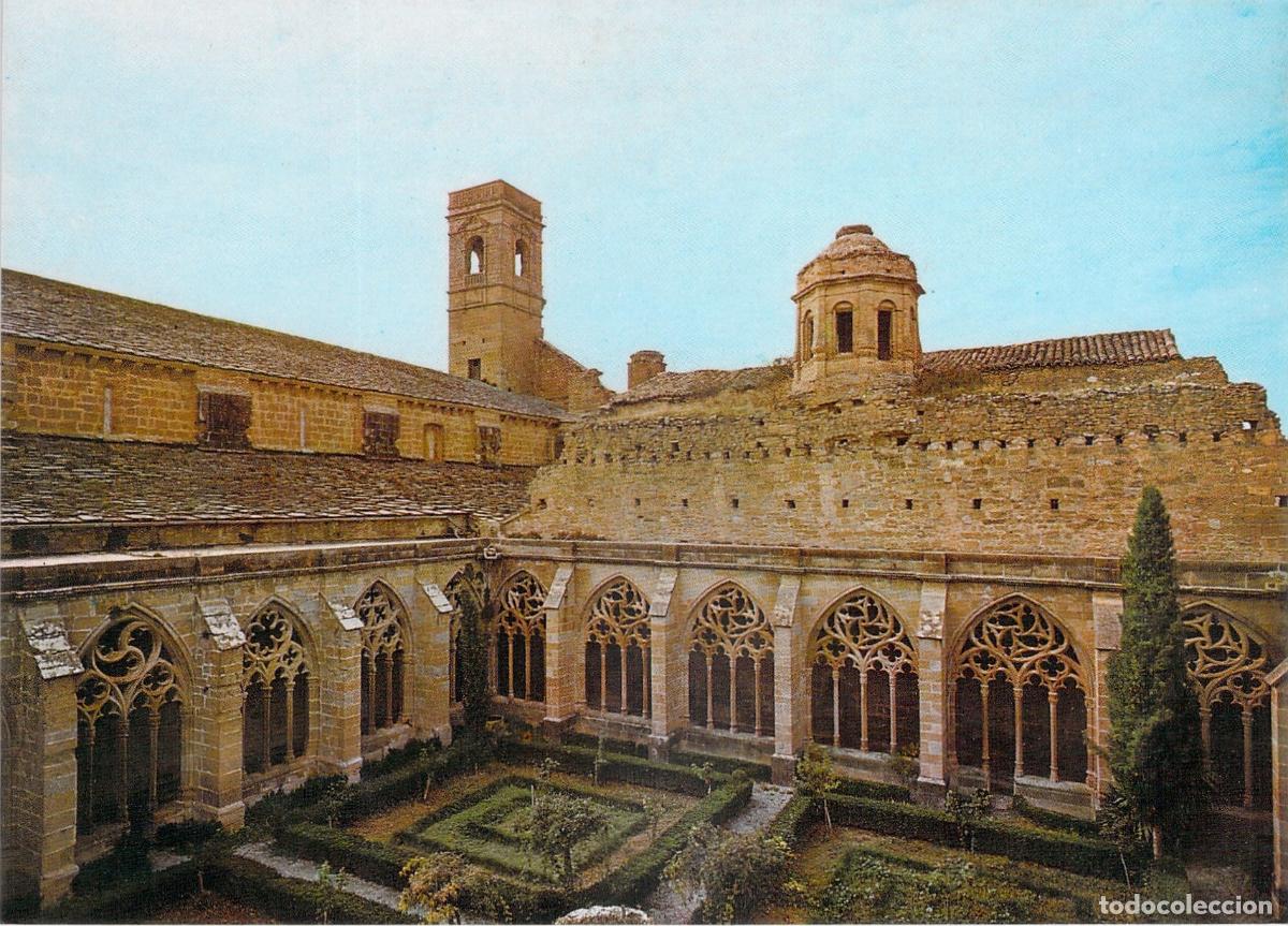 Postales: Postal Monasterio de la Oliva Claustro Carcastillo Navarra - Foto 1