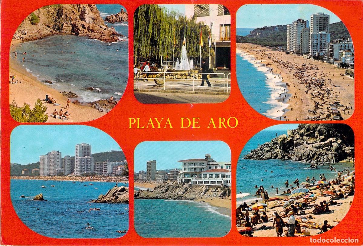 Postales: Postal Multi-vista de Playa de Aro, Costa Brava, Gerona - Foto 1