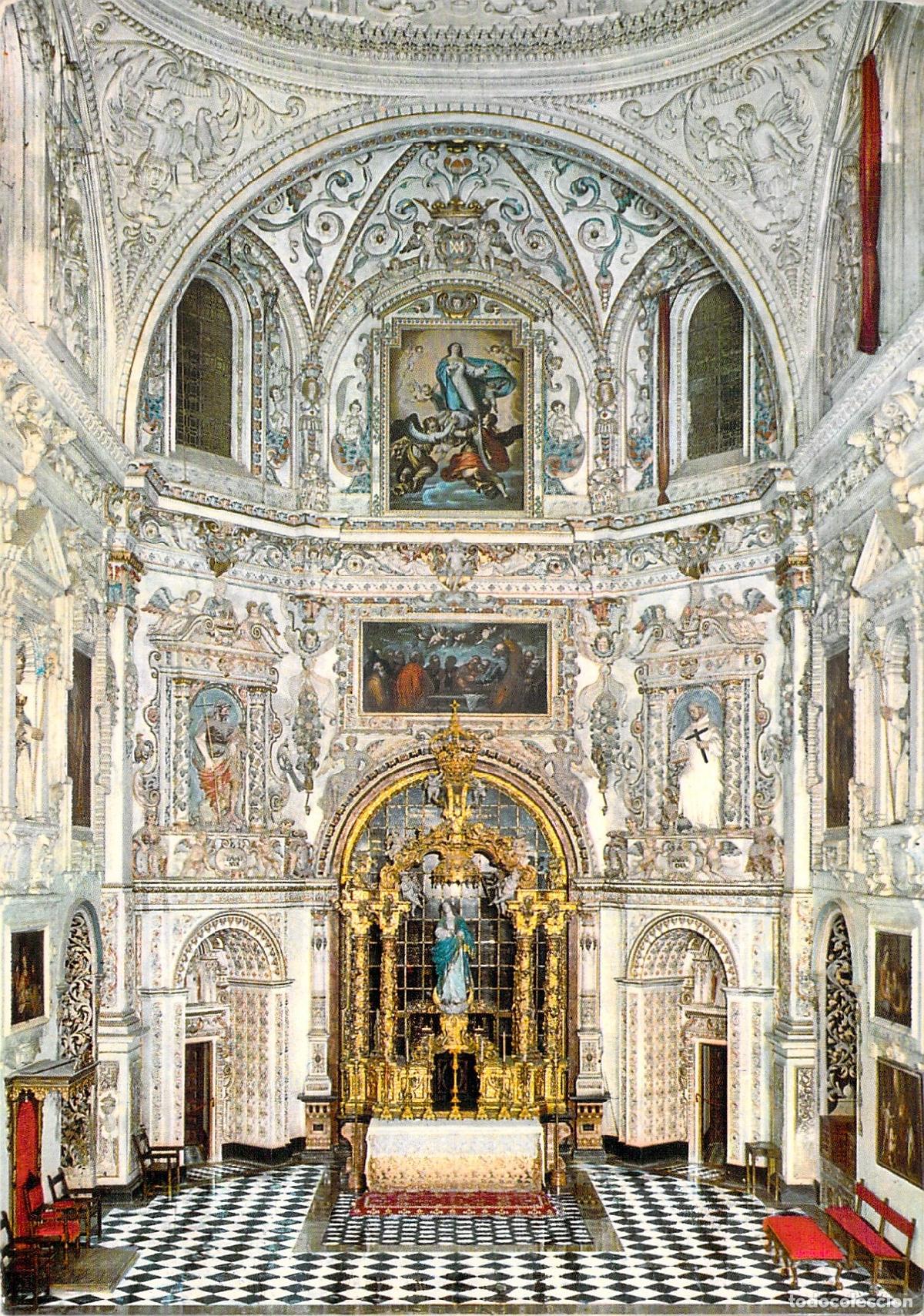 Postales: Postal Granada - Altar Mayor de la Iglesia de La Cartuja