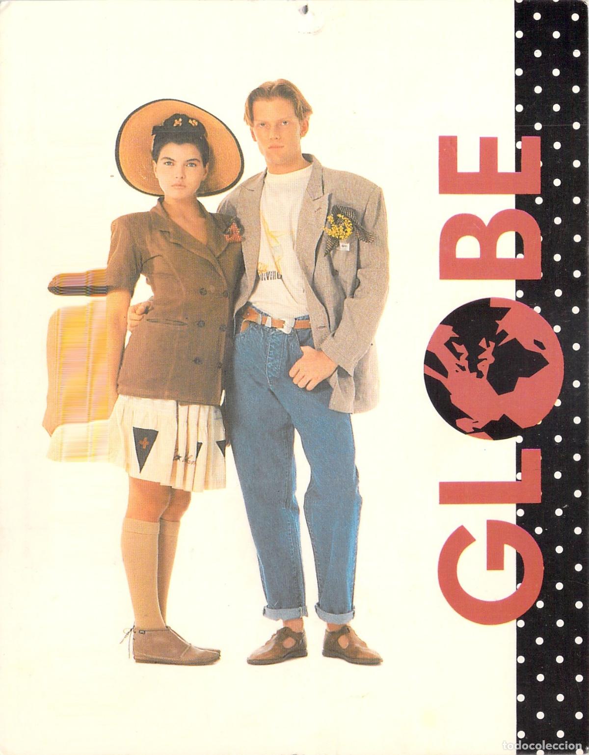 Postales: Postal Publicitaria Marca Globe Moda Espa&ntilde;ola - Foto 1