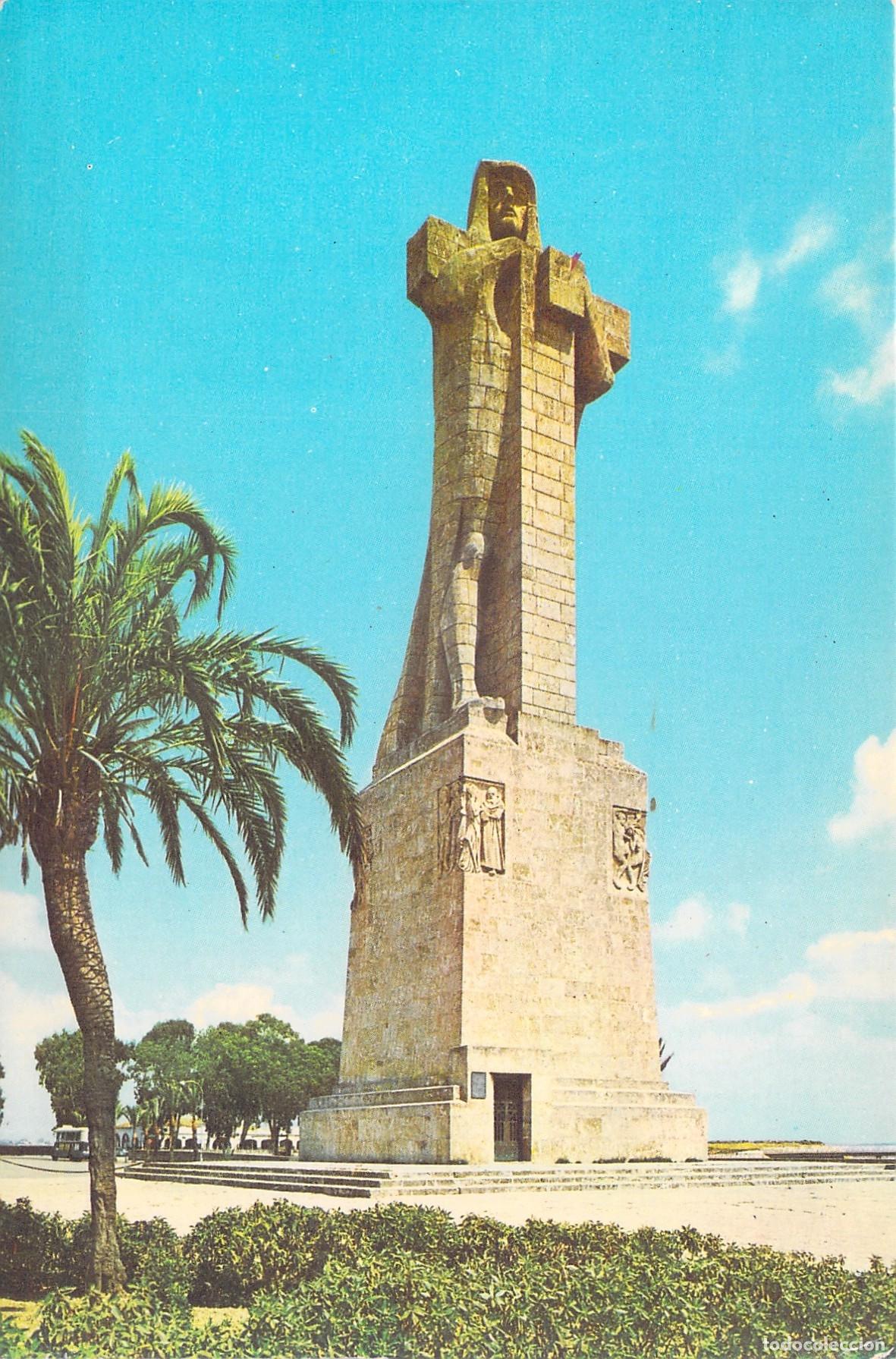 Postales: Postal Huelva Monumento a Crist&oacute;bal Col&oacute;n Espa&ntilde;a - Foto 1