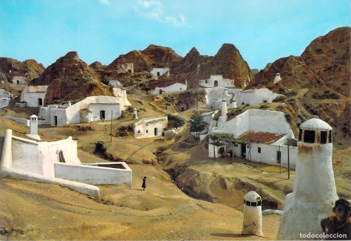 Postales: Postal de las Cuevas de Guadix, Granada, Espa&ntilde;a - Foto 1