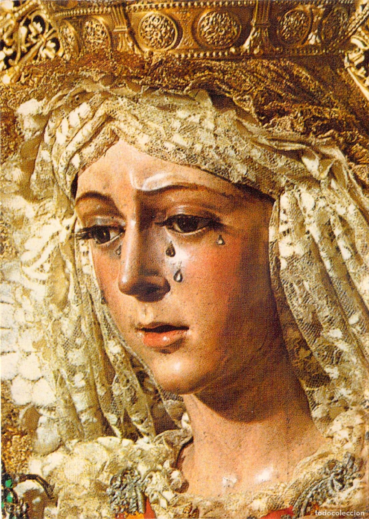 Postales: Postal de Nuestra Se&ntilde;ora de la Esperanza Macarena, Sevilla