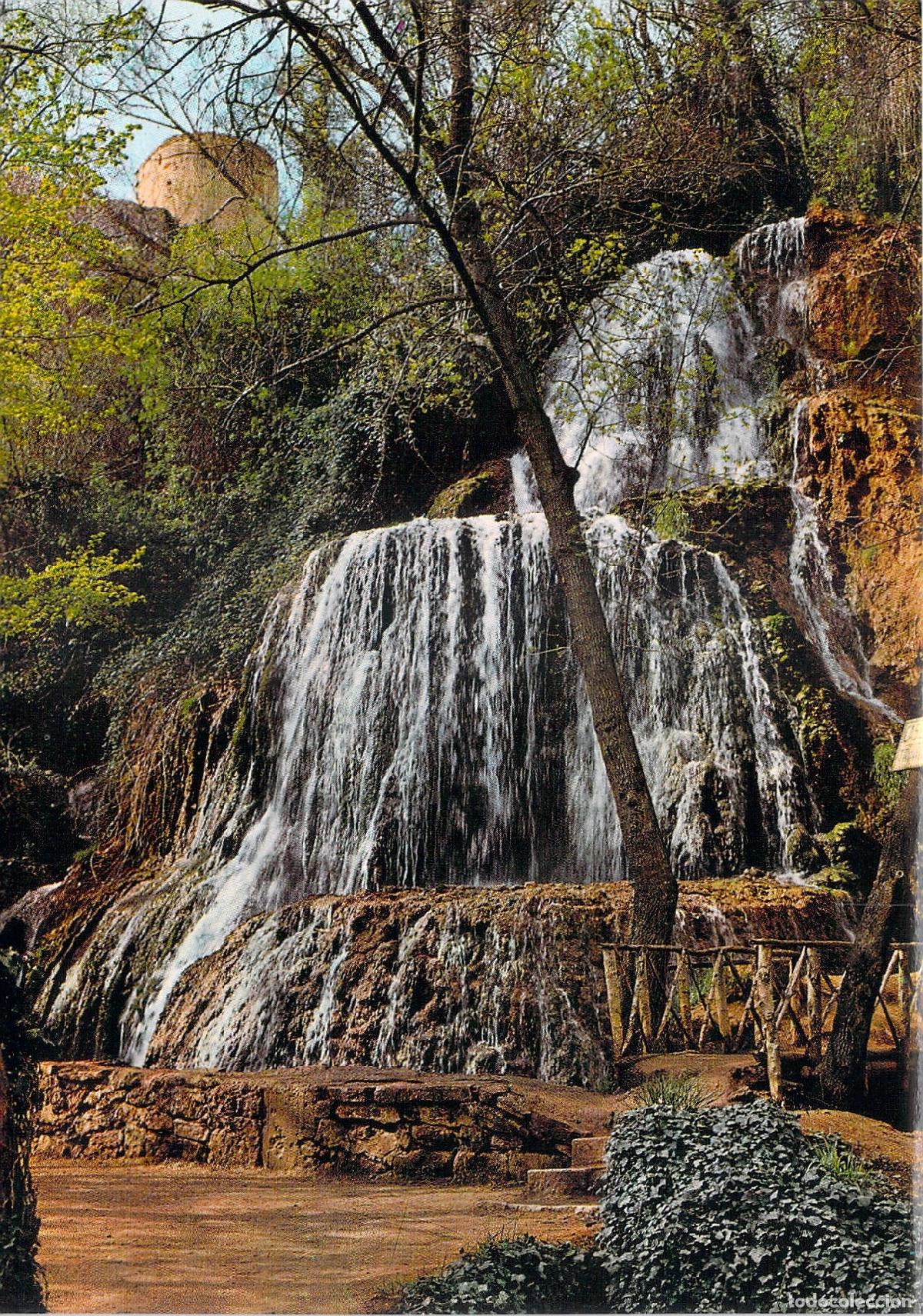 Postales: Postal de la Cascada Trinidad en el Monasterio de Piedra, Zaragoza