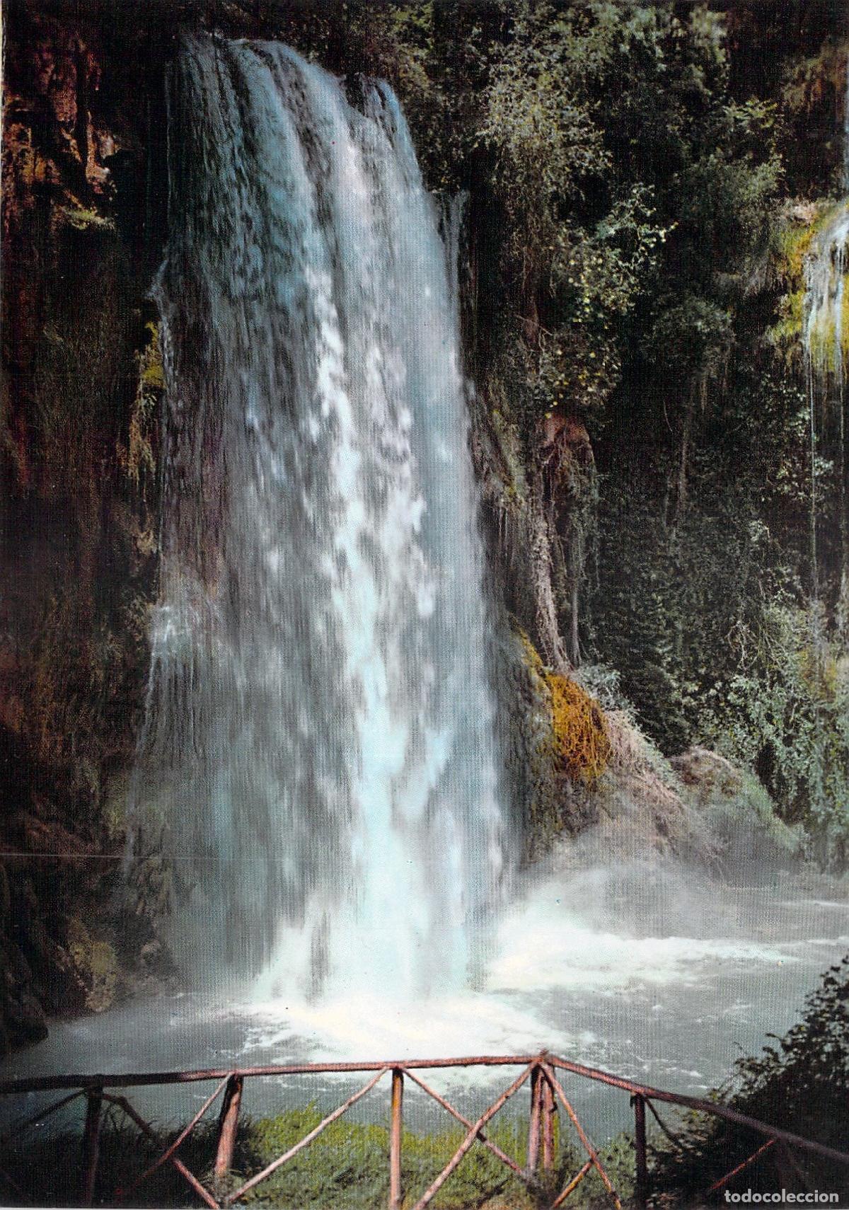 Postales: Postal Monasterio de Piedra, Zaragoza - Cascada Caprichosa